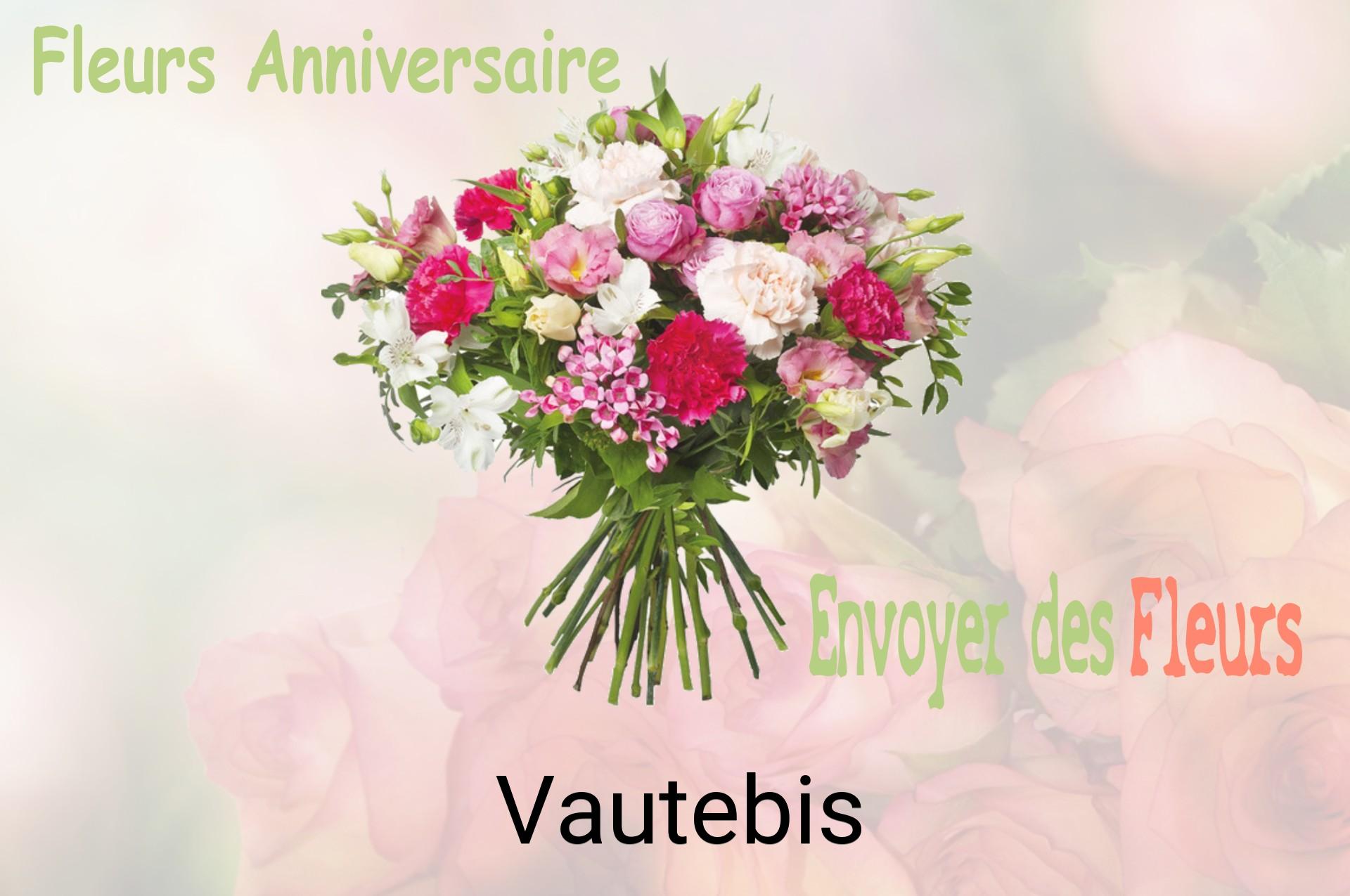 Bouquet de fleurs d’anniversaire livré à Vautebis